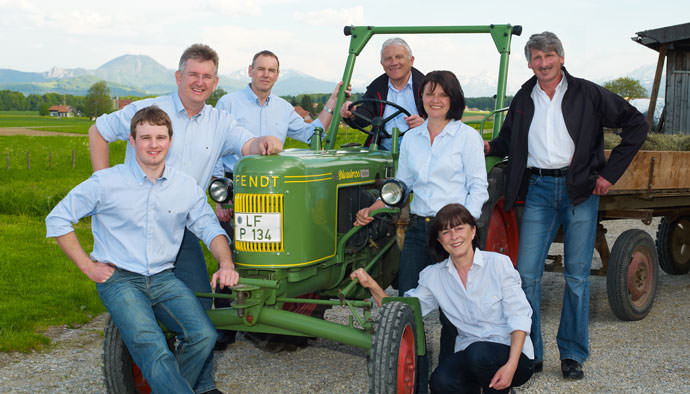 Das Team des Maschinenring Laufen